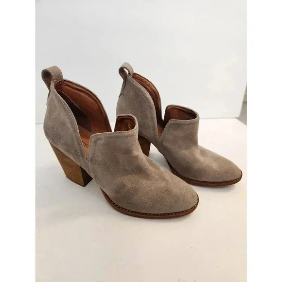 Jeffrey Campbell Bootie Gray Tan Size 8 - Picture 3 of 9